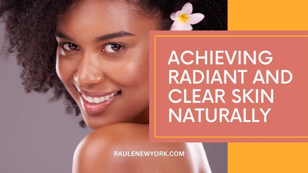 Age skin spots and skin discoloration vs. bright, clear, happy skin - Raul E New York
