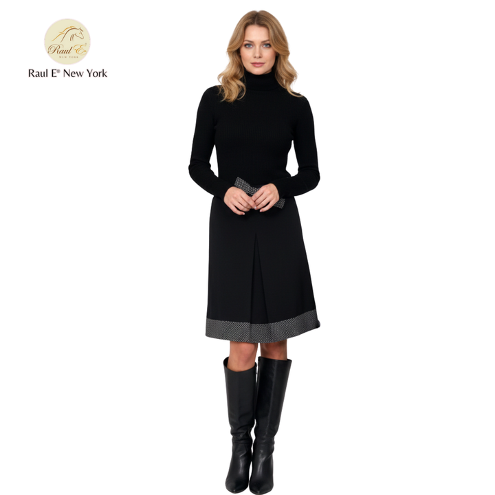 Black Straight-Cut Skirt