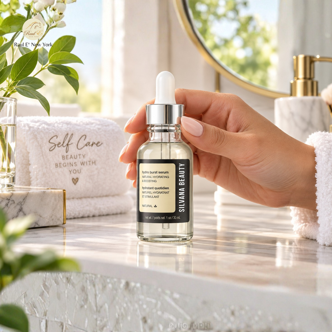 Natural Hydro Burst Serum 1oz – Silvana Beauty natural skincare – Raul E® New York
