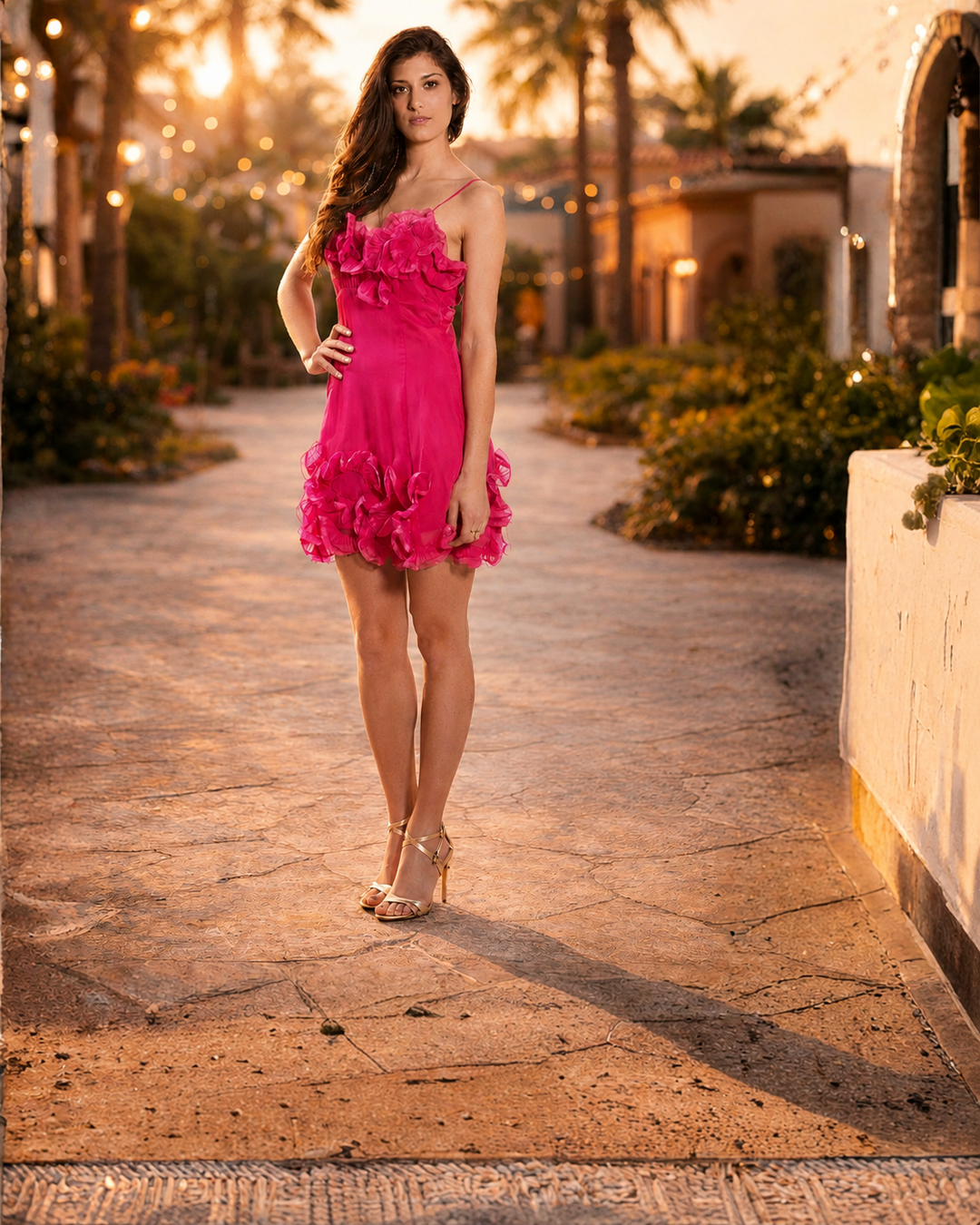 Dress Fuchsia - Designer Fashion from Zagreb to New York - Raul E® New York