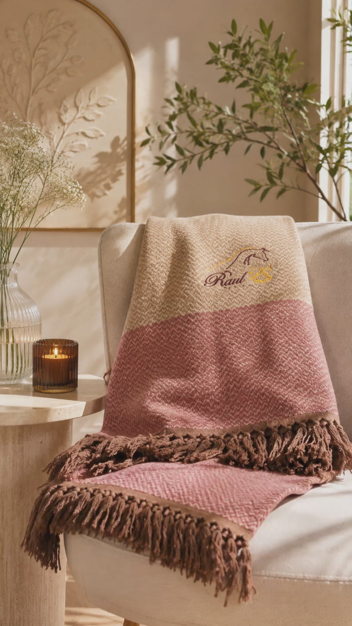 
Raul E New York luxury blanket - Croatian Designer Fashion - Raul E New York