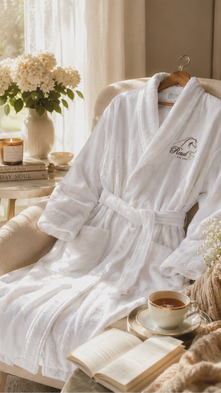 Luxury Zen Robe for Her - Bath & Beauty - Croatian Designer Fashion - Raul E®   New York