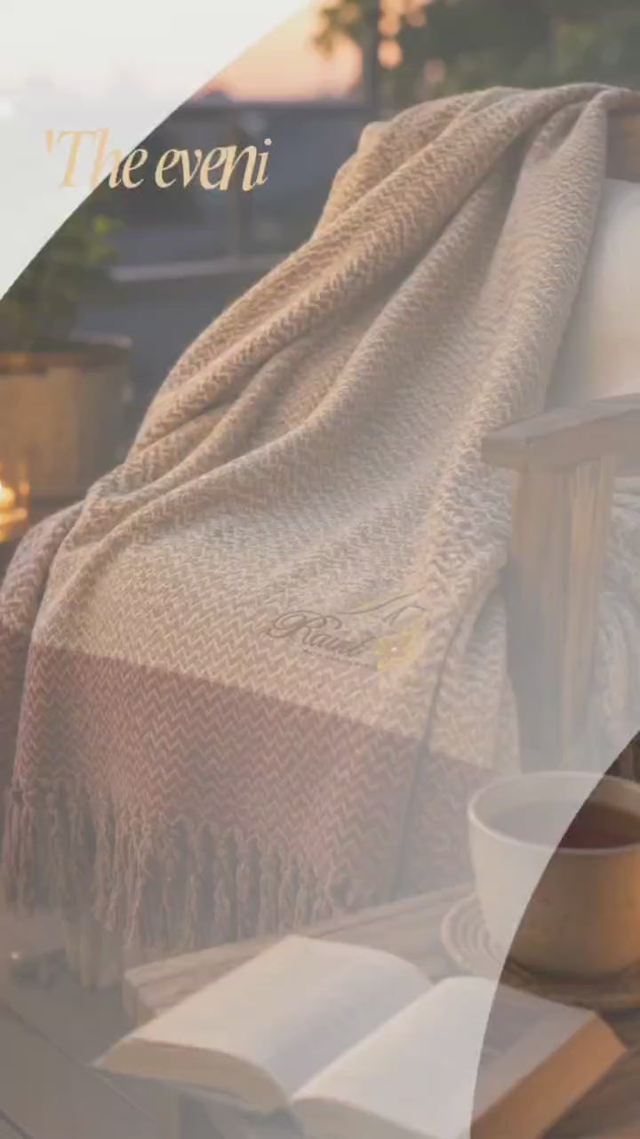 
Raul E New York luxury blanket - Croatian Designer Fashion - Raul E New York