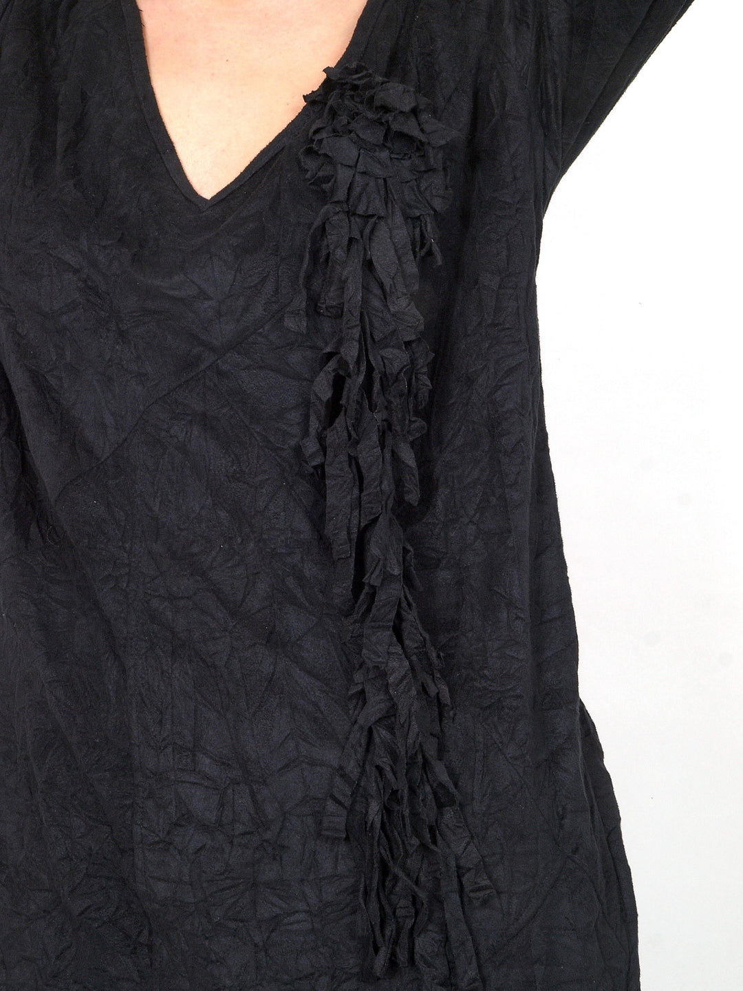 Black long sleeve tunic