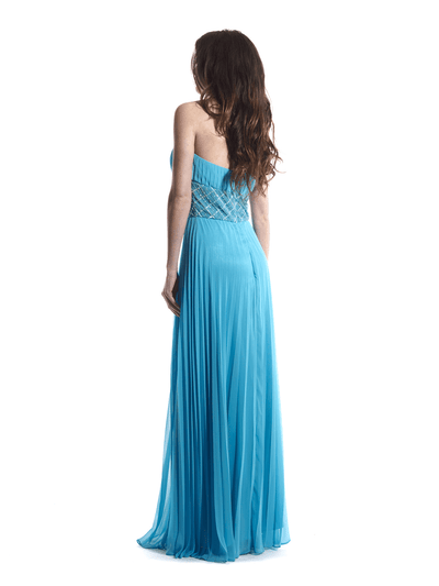 Aqua Evening Gown