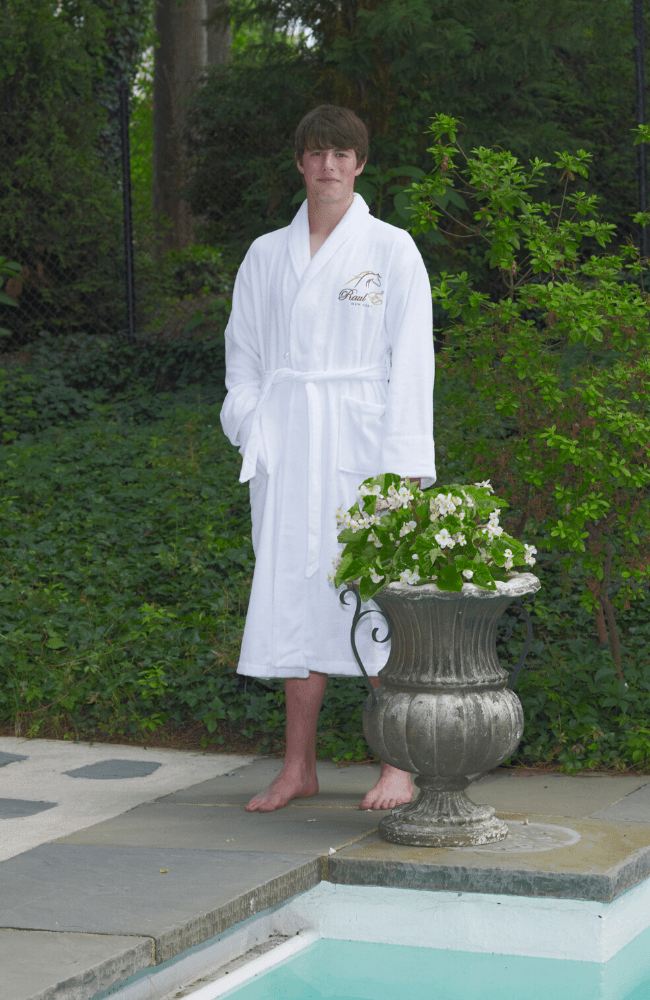 Luxury Zen Robe for Teenage boy - Bath & Beauty - Croatian Designer Fashion - Raul E New York