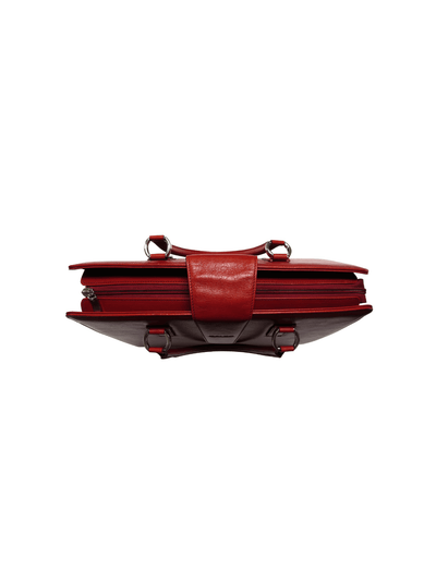 Red Handbag-Briefcase-Modern Business Woman
